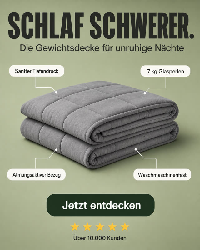 Beispiel-Ad: Callout-Layout Gewichtsdecke